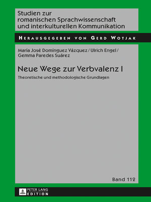 cover image of Neue Wege zur Verbvalenz I